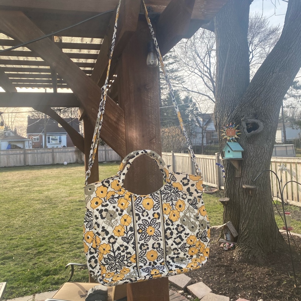 Vera Bradley “Go Wild” Crossbody w/Removable Strap